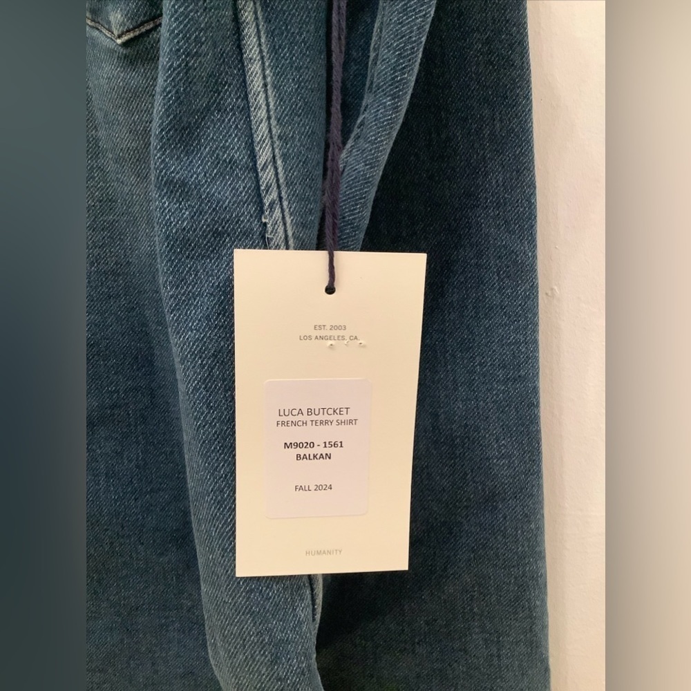 Citizens Of Humanity Latest Collection Fall 2024 Luca Butcket Dye jeans Shirt‌‌‌ - Picture 4 of 13